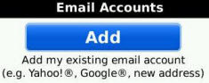 Email Accounts - Add